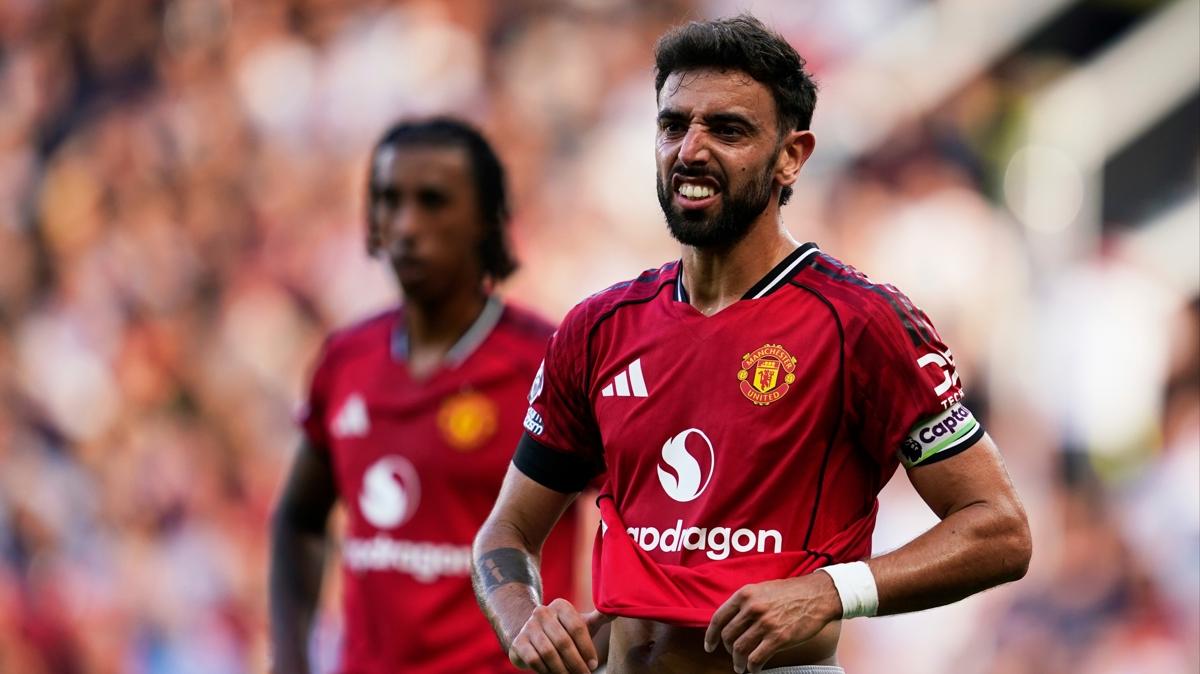 Manchester United'da Bruno Fernandes gelimesi