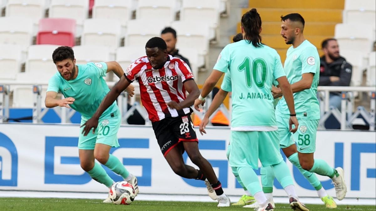 Sivasspor-Serik Spor mandan gol sesi kmad