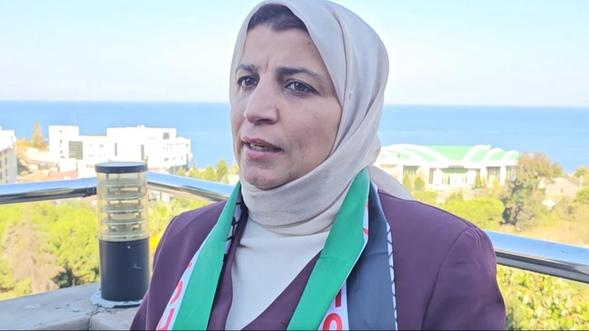 Gazzeli hemireden Cumhurbakan Erdoan'a teekkr: Trkiye Gazze'ye dost bir lke 