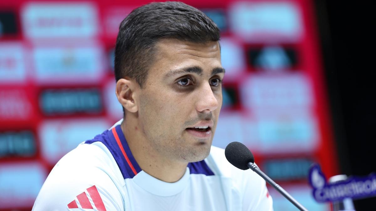 spanya Milli Takm'nda Rodri kadrodan karld