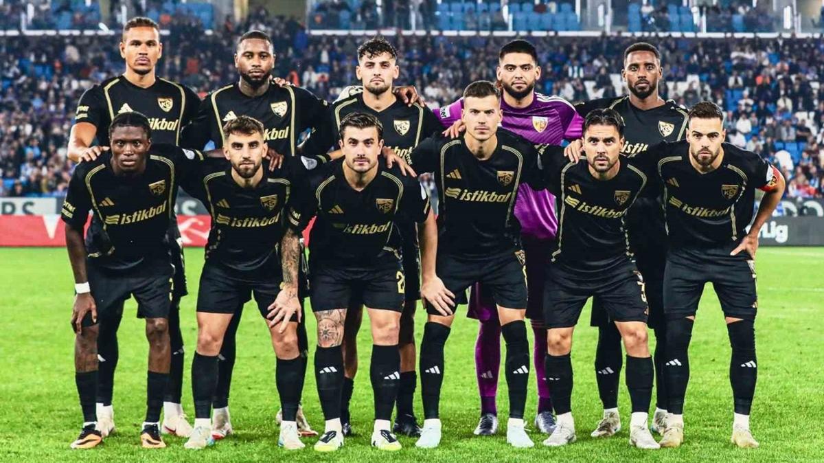 Sper Lig'de kazanamayan tek takm Kayserispor  