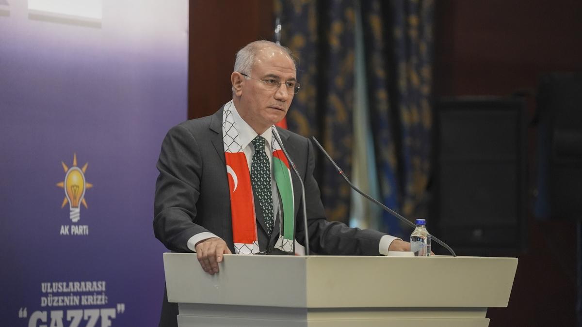 AK Partili Ala: Gazze'nin sesi Recep Tayyip Erdoan'dr