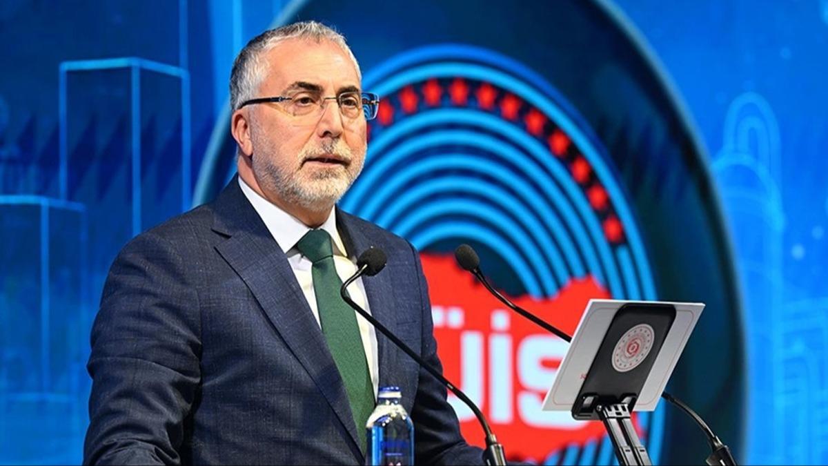 Bakan Ikhan: Kayt d istihdam oran gnmzde yzde 31'ler seviyesine geriledi