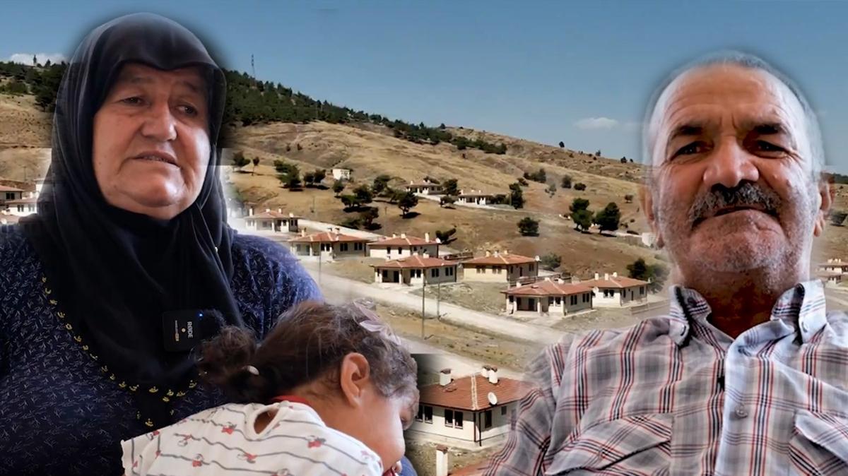 Depremzede aile yeni yuvalarna kavutu... ''Allah devletimize zeval vermesin''