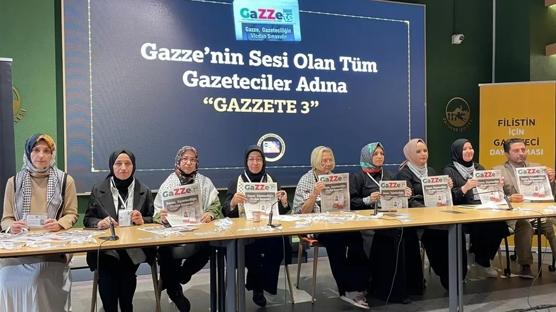 Gazze'nin sesi olan tm gazeteciler adna Gazzete 3. say yaynda