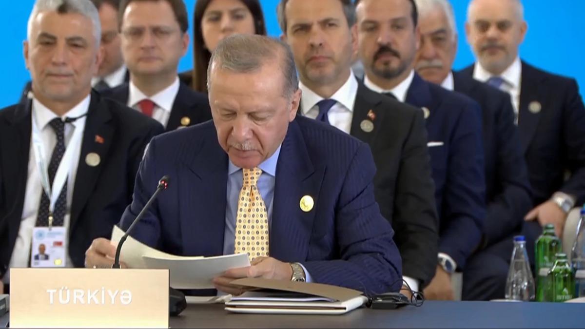Cumhurbakan Erdoan'dan Trk Liderlerine Suriye teklifi: Angajman ilerletmeliyiz