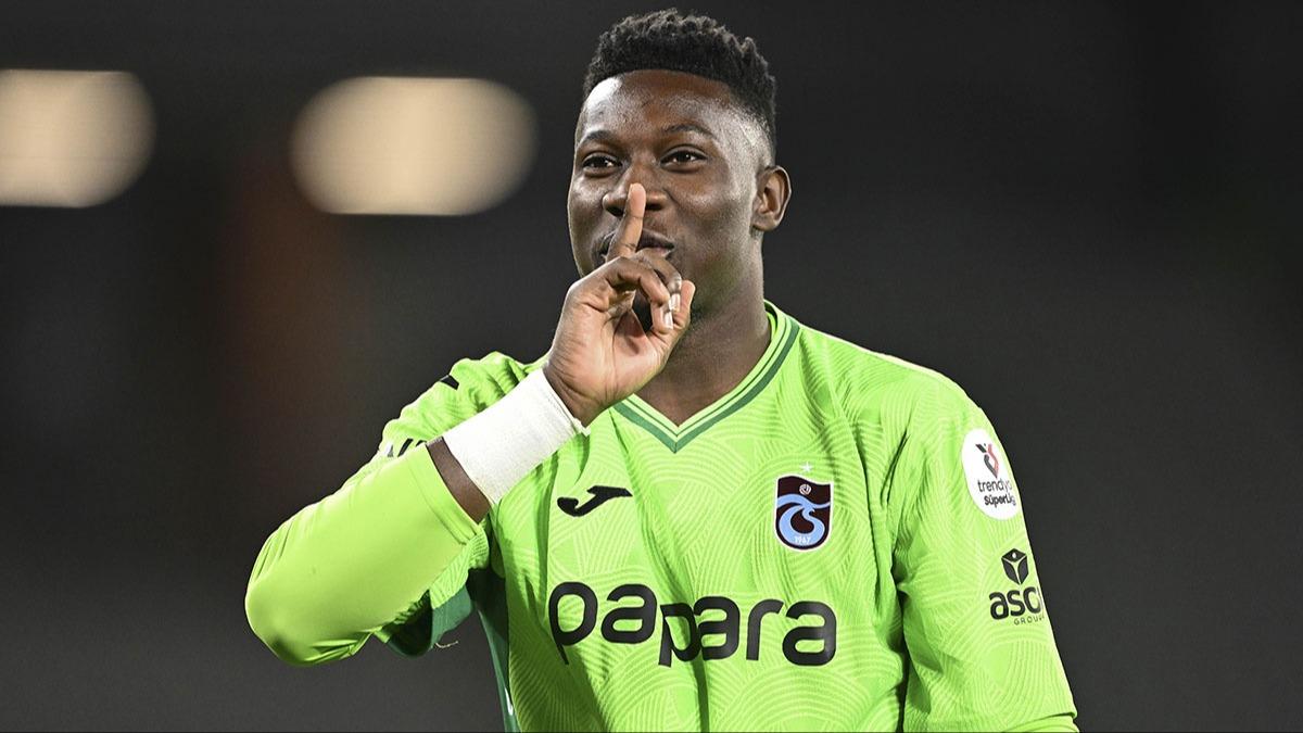 ngiliz basn duyurdu! Trabzonspor'dan Andre Onana hamlesi