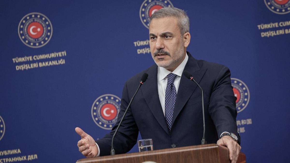 Gazze'de atekes iin yeni aama Bakan Fidan: Trkiye zm arayn srdrecek