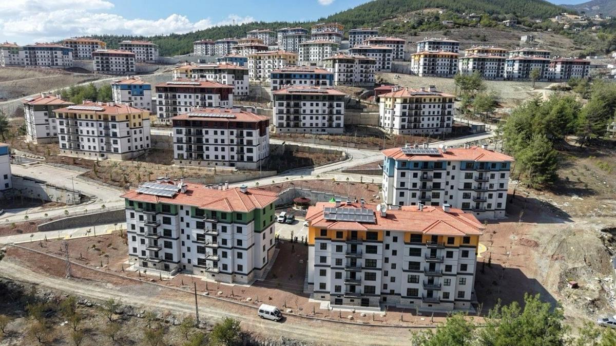 Osmaniye'de deprem konutlarnda sona gelindi 