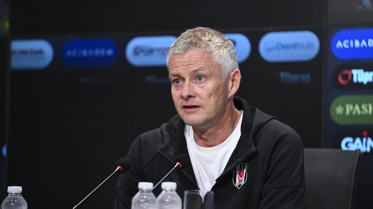 Solskjaer'in Beikta sonras yeni ii belli oldu