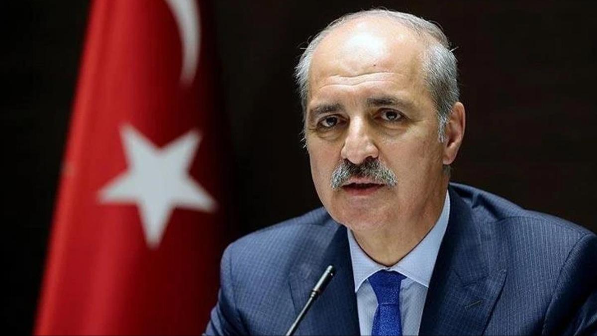 TBMM Bakan Numan Kurtulmu: Artk anlar srail iin alyor