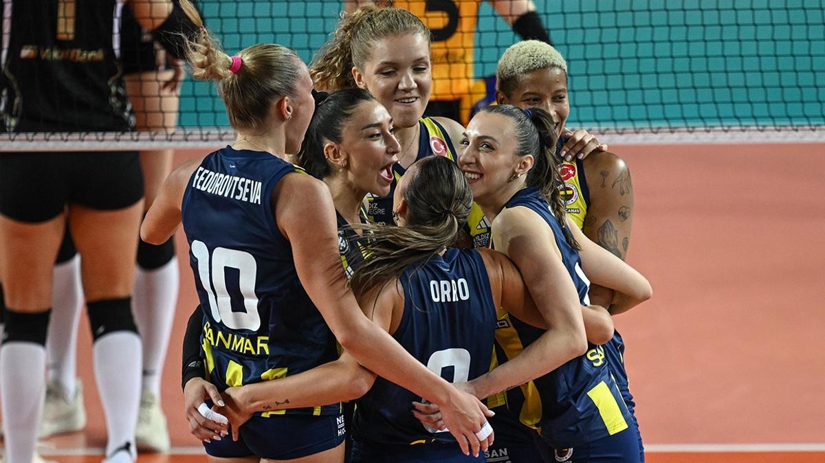 VakfBank'a kar 2-0'dan dndler! Fenerbahe Medicana kupann sahibi
