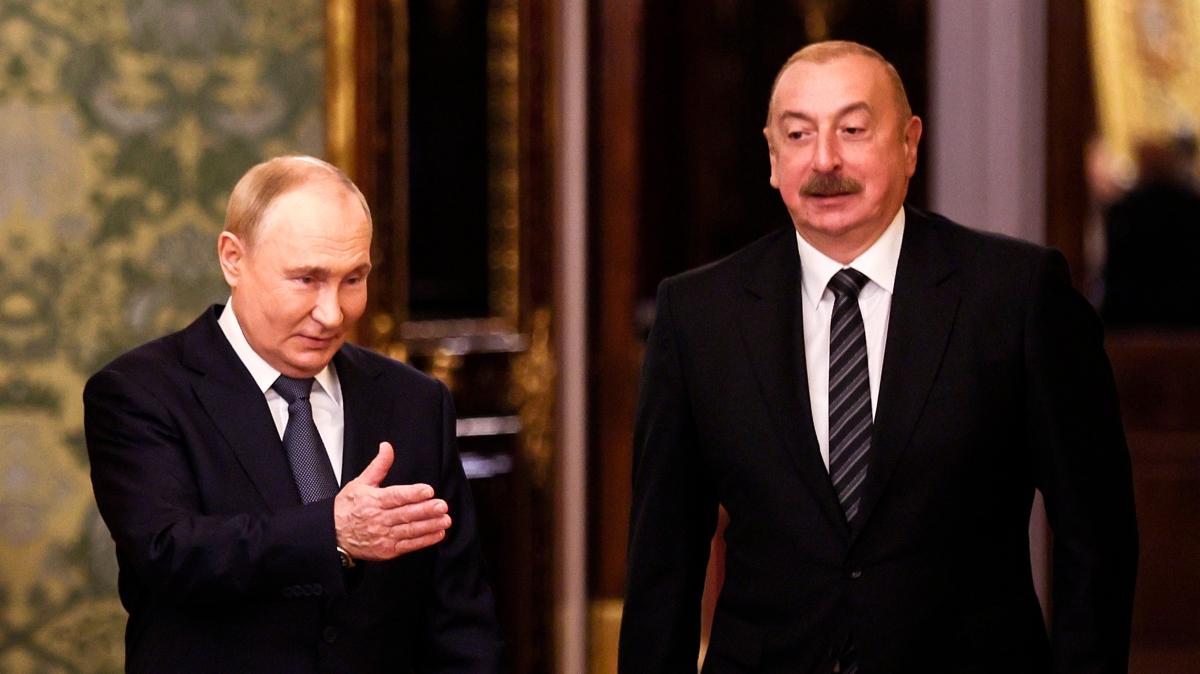 Aliyev ve Putin bir araya geliyor... Kremlin: Grmenin sonucu konusunda iyimseriz 