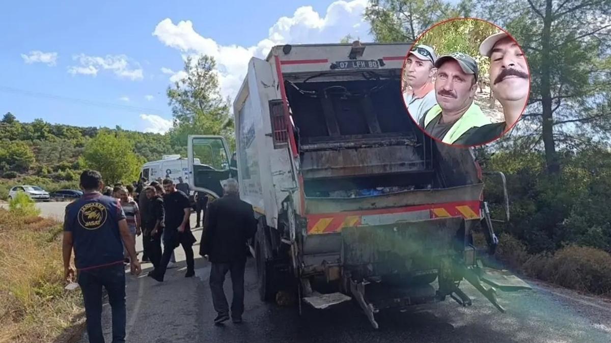 Antalya'da vahet: Mesai arkadan boazndan baklad