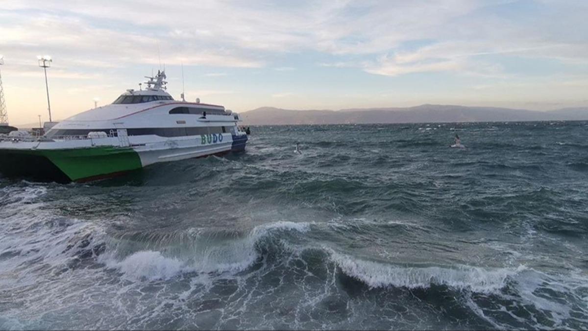 Bursa Deniz Otobsleri'ne hava engeli 