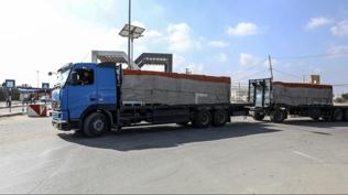 Gazze için dev insani yardım hazır: Gıda, ilaç ve çadırlar yola çıkacak