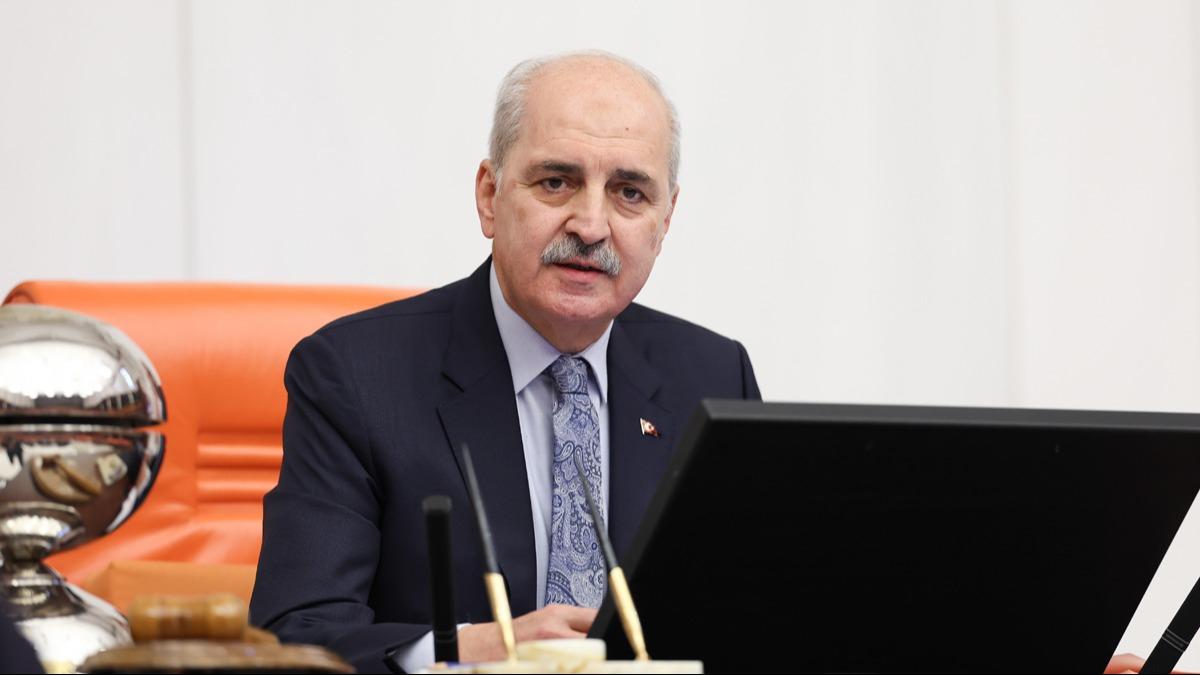 TBMM Bakan Kurtulmu'tan uluslararas ar: srail'e bask yaplmal 
