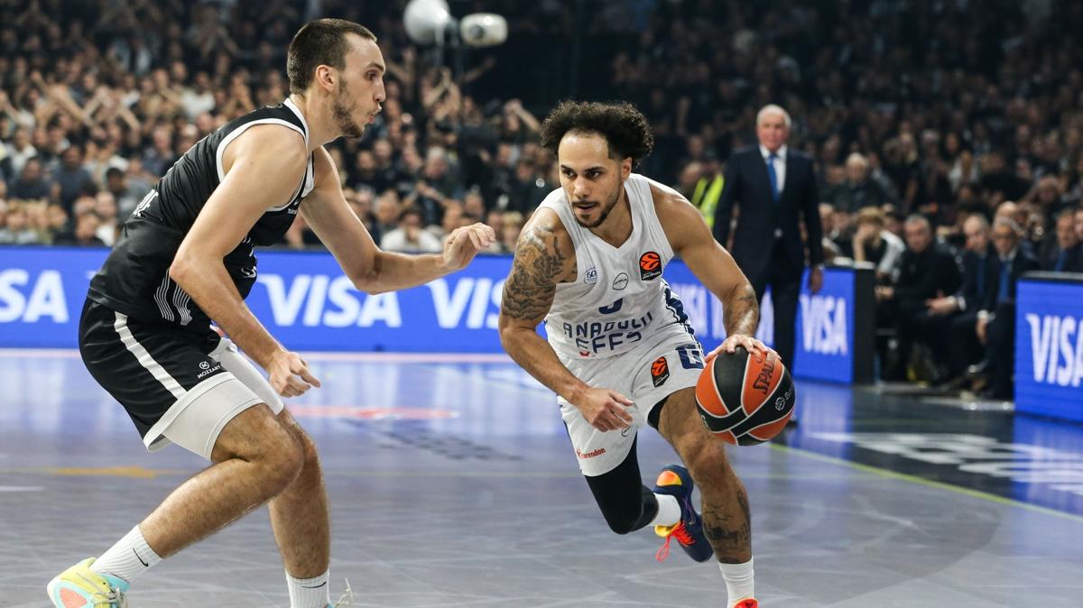 Anadolu Efes deplasmanda Partizan'a di geiremedi