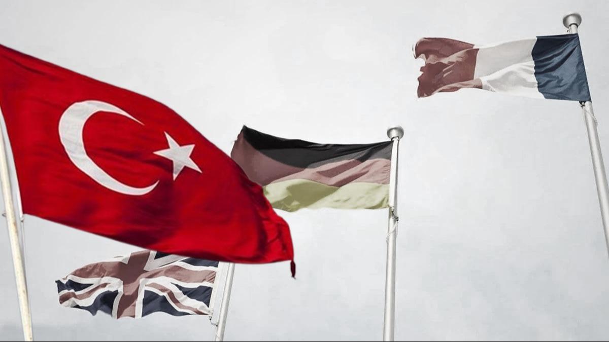E3'ten Orta Dou diplomasisine destek: Trkiye'ye teekkr ettiler