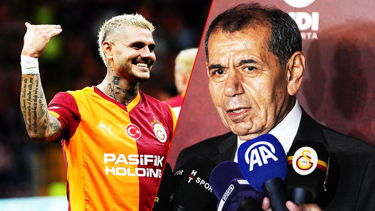 Mauro Icardi ile sözleşme uzatılacak mı? Dursun Özbek açıkladı.