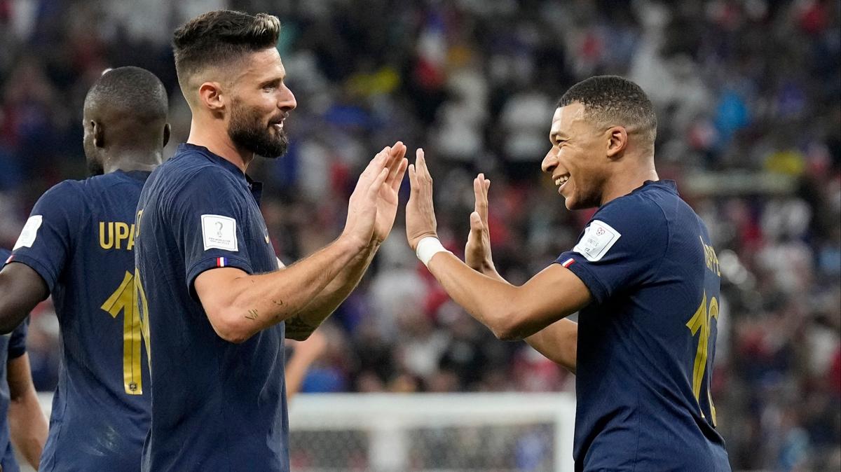 Mbappe gzn Giroud'un rekoruna dikti