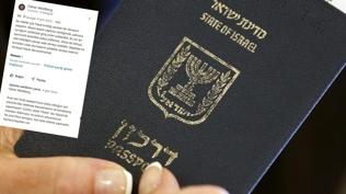 İsrail pasaportlu kişinin rezervasyonu iptal edildi