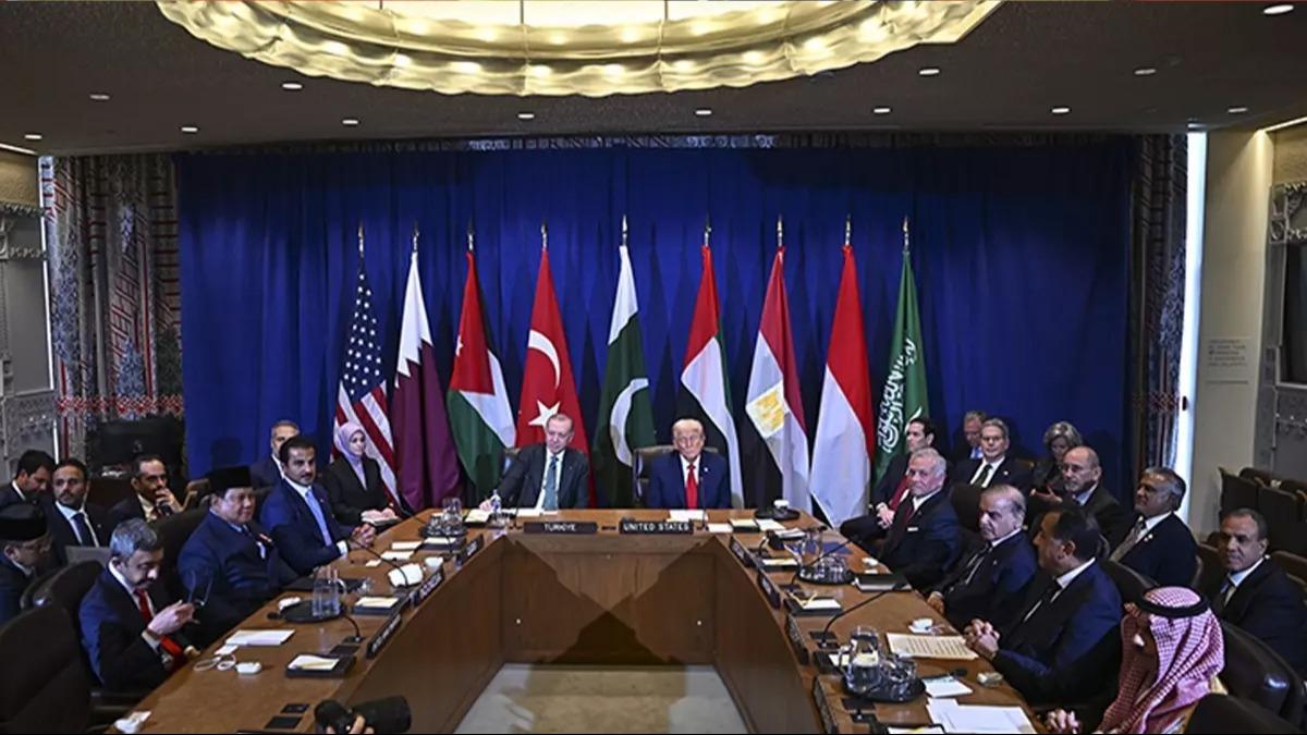 Trump'tan Gazze Liderler Zirvesi: Masann banda Trkiye var