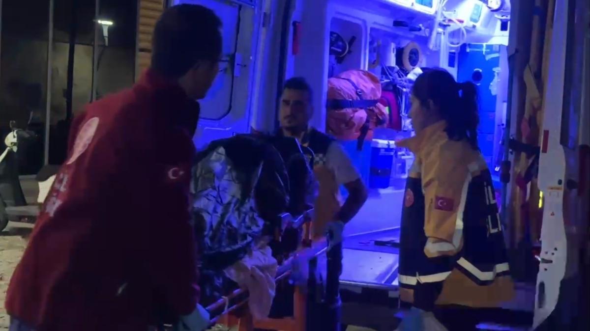 Yeni doan bebeini terasa brakt... Lojmanda kan donduran manzara