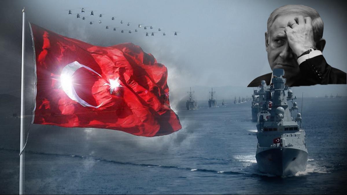 Akdeniz'in yeni hakimi Trkiye... srail ters ke oldu: Libya hamlesi telaa srkledi