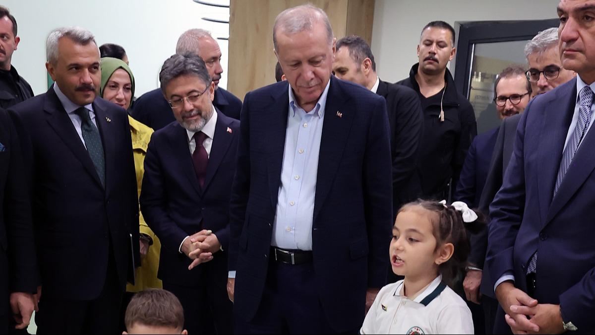 Cumhurbakan Erdoan, Rize l Halk Ktphanesinin aln gerekletirdi