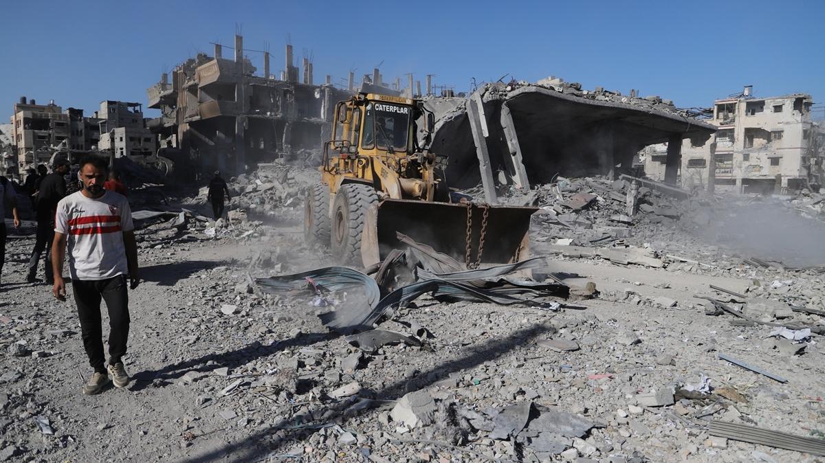 Gazze'de hayat yeniden canlanacak: 24 saatte 5 bin faaliyet tamamland 