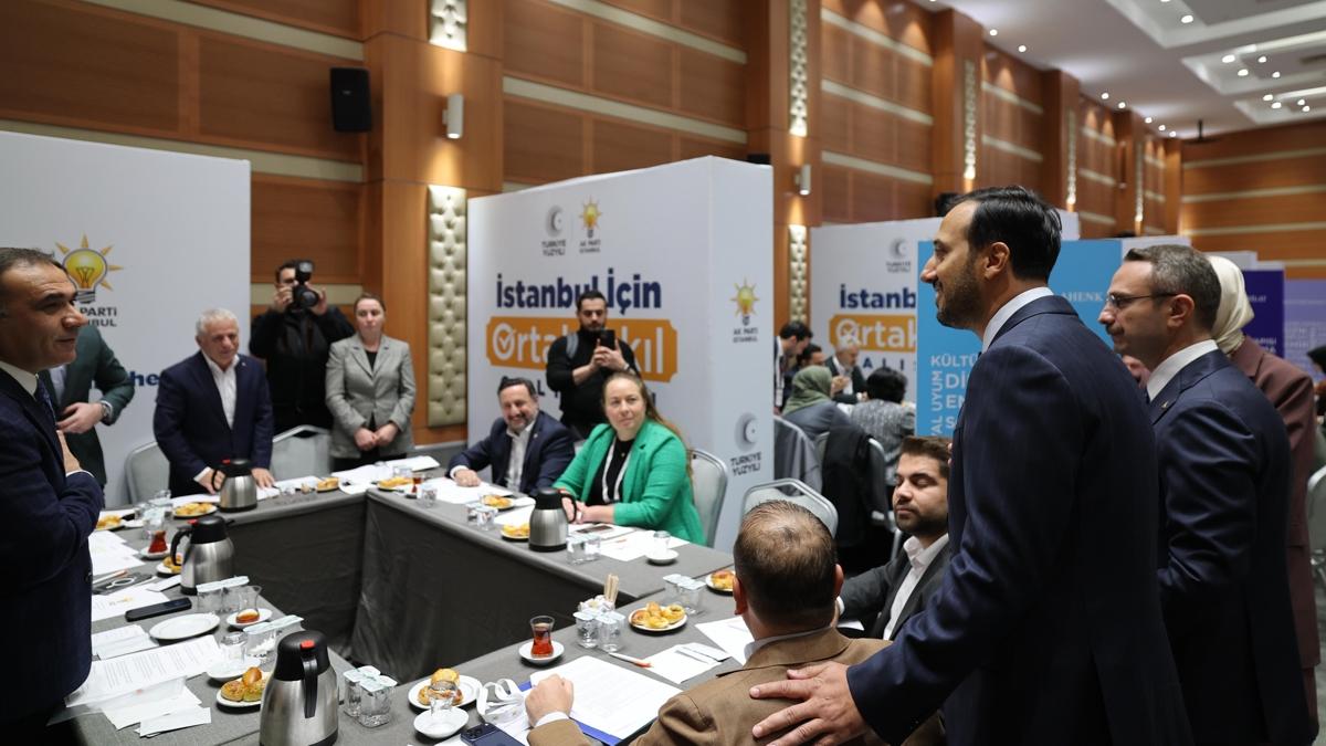stanbul'un sorunlar masaya yatrld... AK Parti'den Ortak Akl altay 