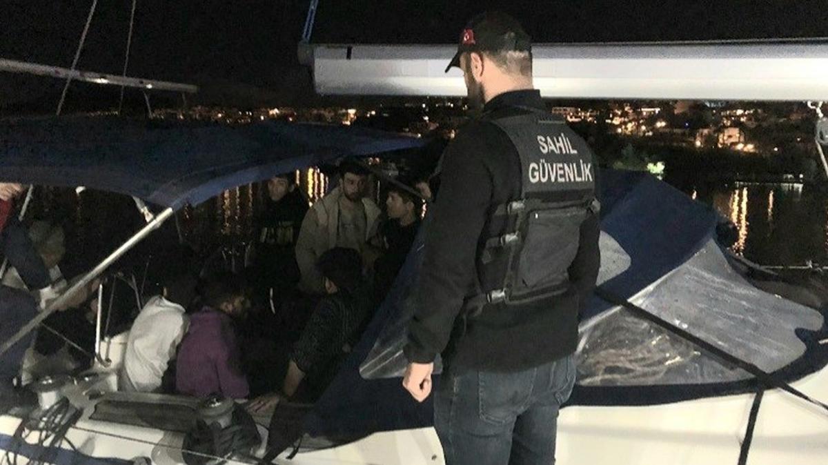 Sahil Gvenlik dzensiz ge geit vermedi 