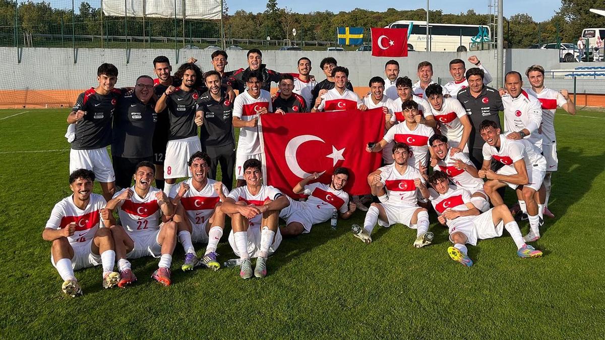 U19 Milli Takm, sve'i 4 golle devirdi