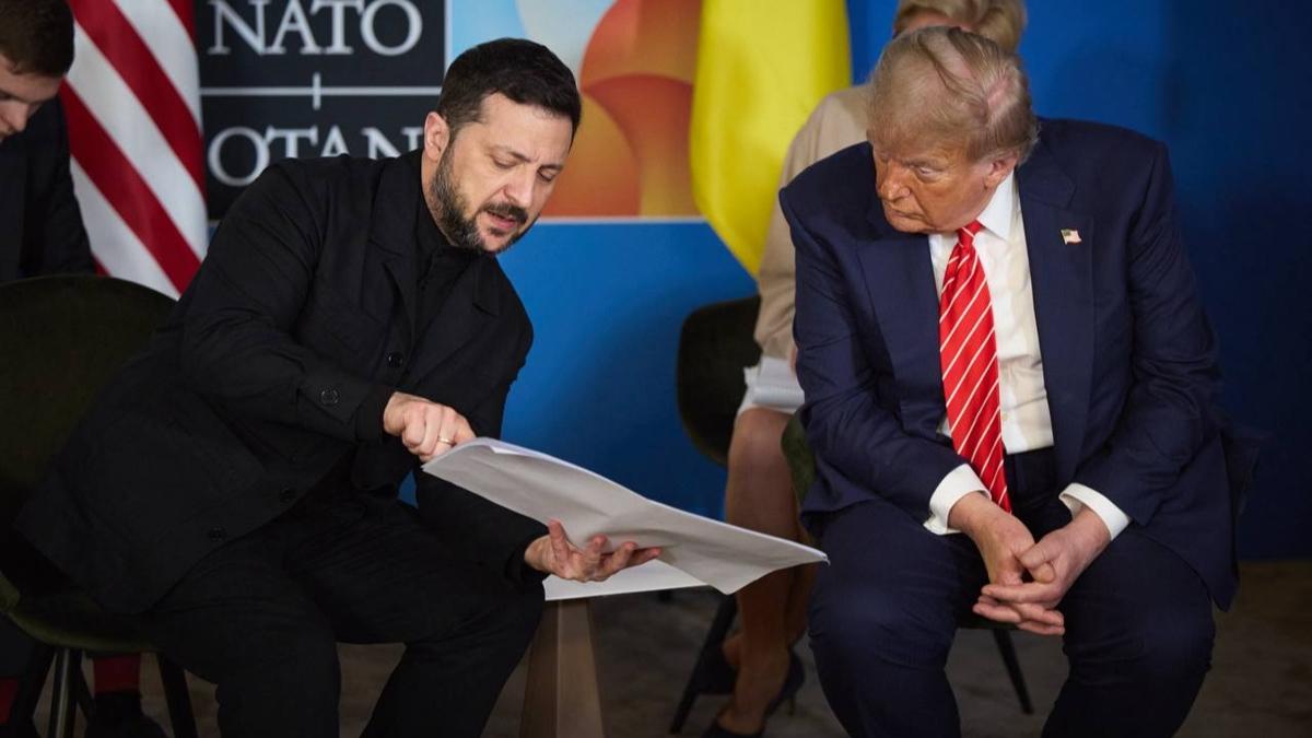 Zelenski ile Trump telefonda grt: Ukrayna'nn hava savunmas glendirilecek 