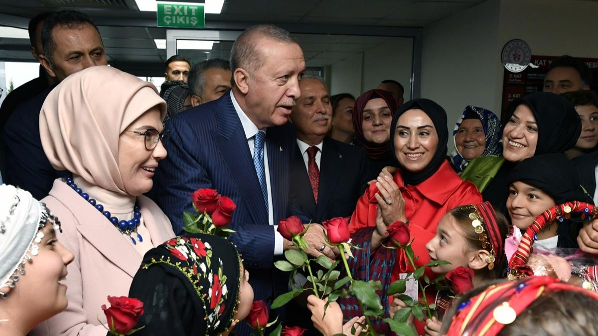 Emine Erdoan'dan Trabzon ziyaretine ilikin paylam