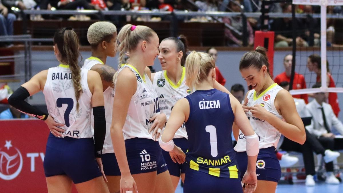 Fenerbahe sezonun ilk manda galip