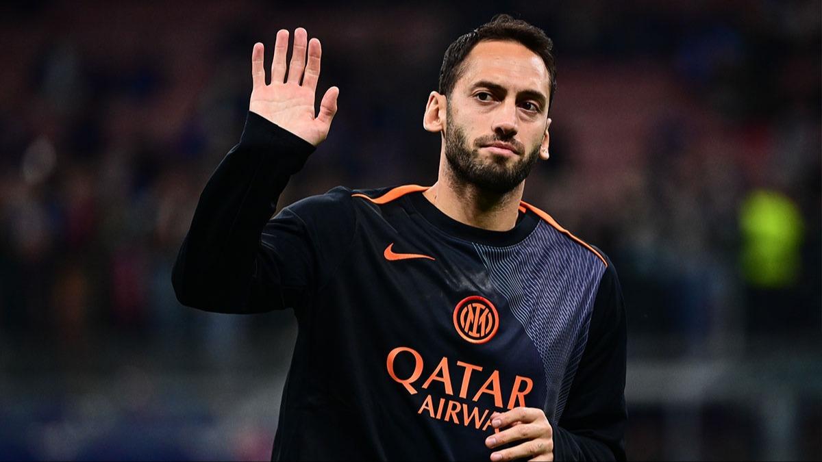 Hakan alhanolu'ndan transfer aklamas! ''Inter oyuncusu olmaktan mutluyum''