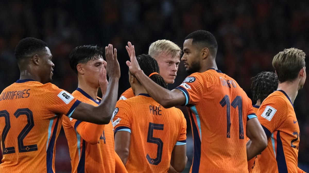 Hollanda evinde 4 golle galip geldi
