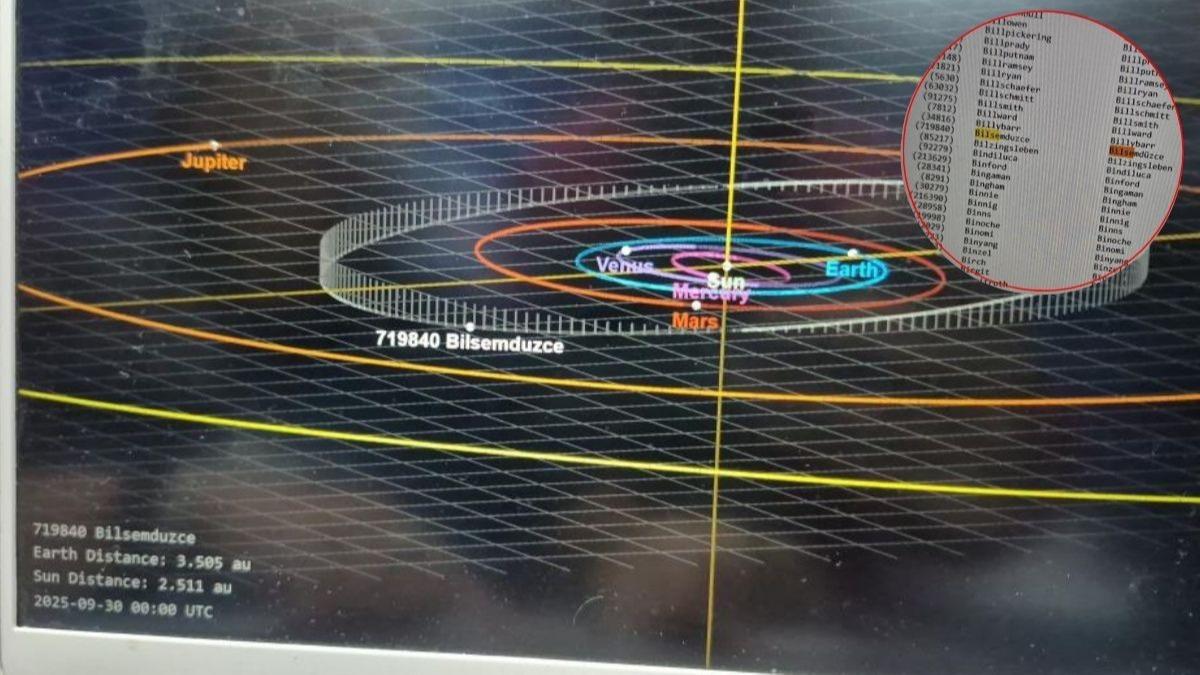 NASA'dan onay geldi! 11 yanda asteroit kefeden renci uzaya Trk imzas attrd 