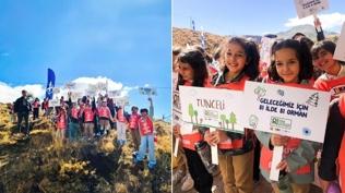 81 ilde 'yeşil vatan' seferberliği! Tunceli'de toprak fidanla buluştu