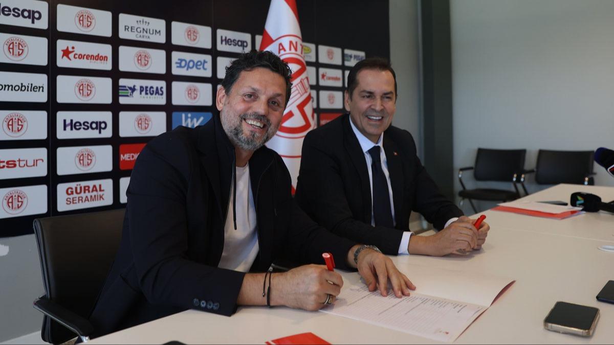 Antalyaspor'da imzalar atld! Erol Bulut dnemi resmen balad