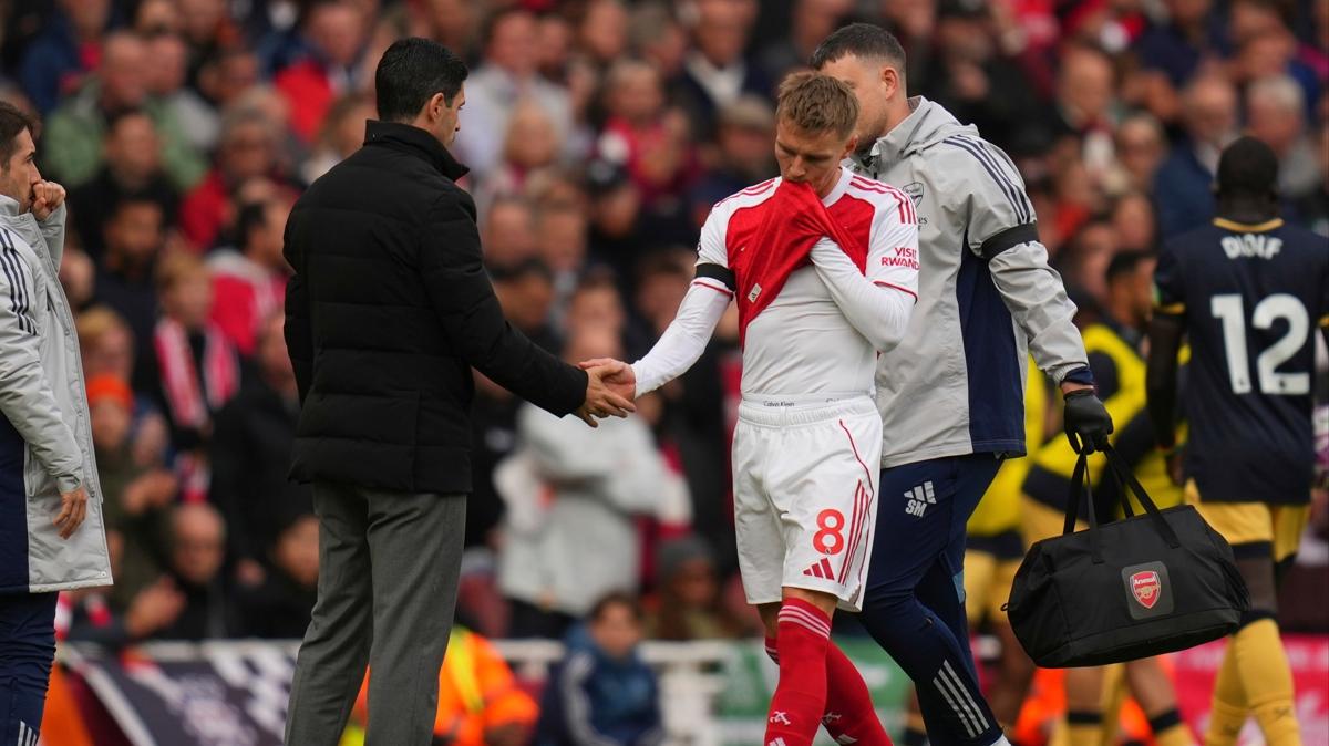 Arsenal'de Martin Odegaard'n durumu belli oldu