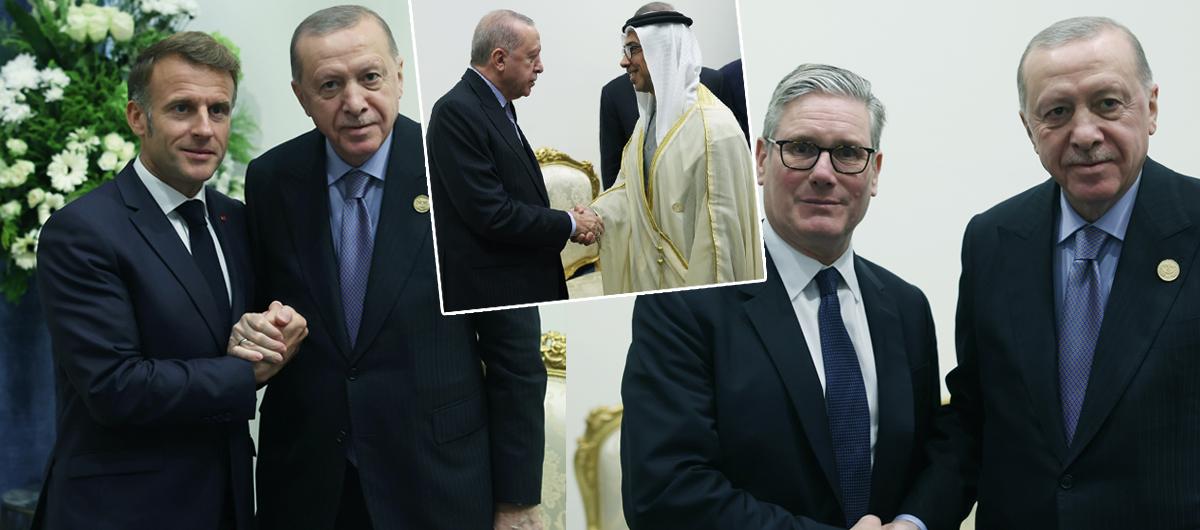 Cumhurbakan Erdoan'dan Msr'da diplomasi trafii