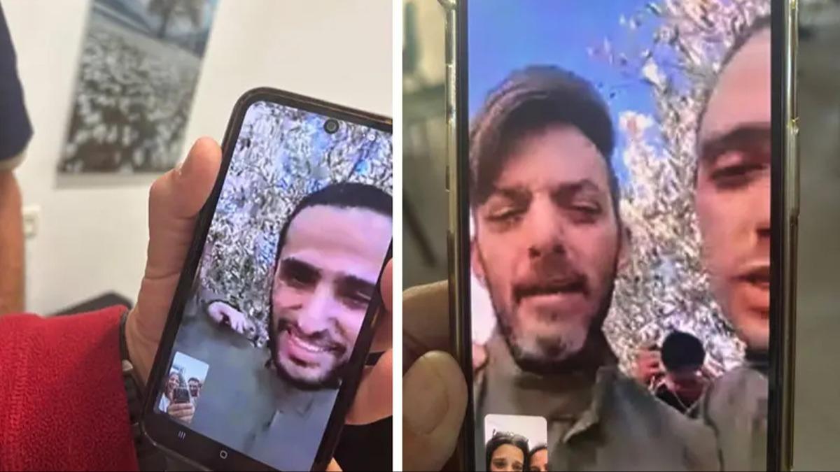 Esir takasnda bir ilk! Hamas'tan telefon izni 