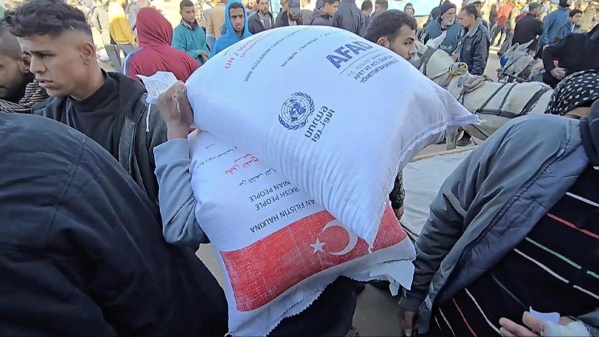 Gazze'de insanlk nefes ald! BM'den yardm aklamas 
