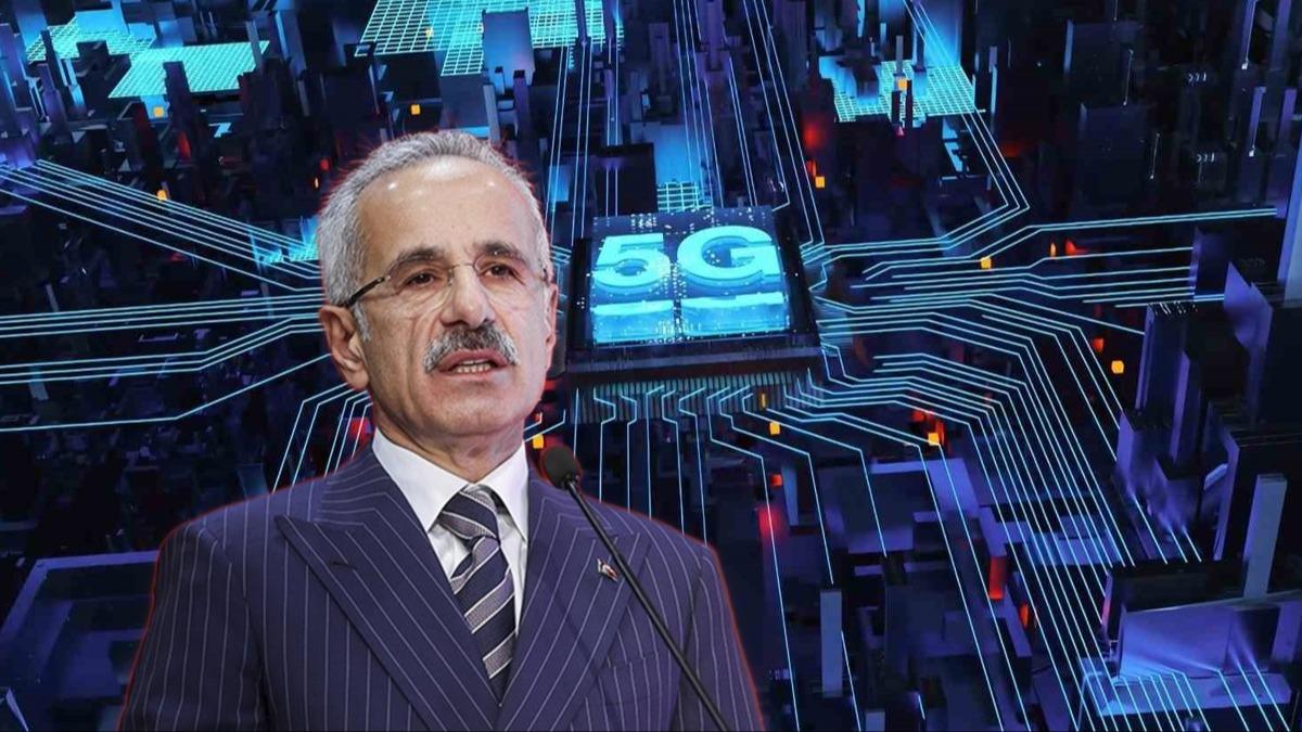 Trkiye'de 5G dnemi balyor! Bakan Uralolu tarih verdi