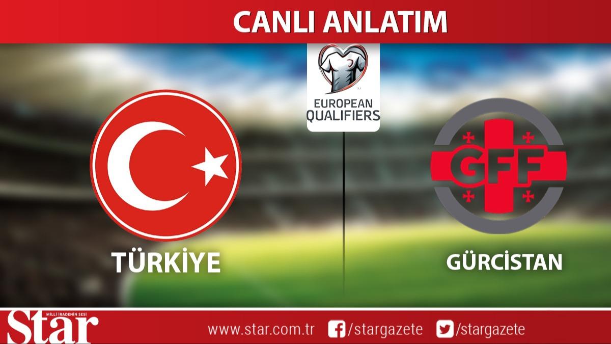 CANLI ANLATIM: Trkiye-Grcistan