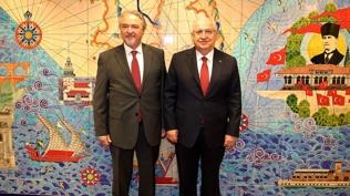 Bakan Güler'den Türkiye'nin NATO Daimi Temsilciliği'ne ziyaret