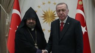 Cumhurbaşkanı Erdoğan'dan Patrik Maşalyan'a taziye